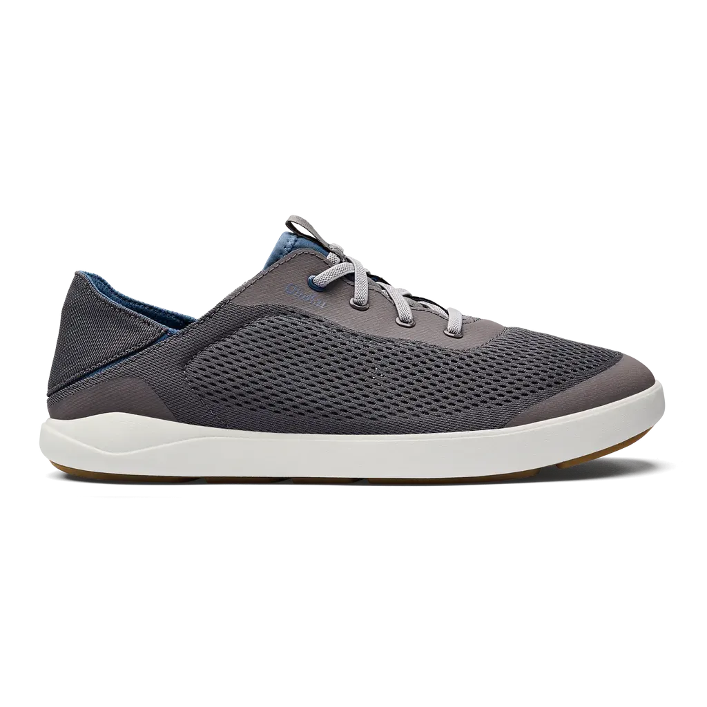 Olukai Men's Moku Pae Casual Shoe - Pavement/Vintage Blue 10472-PVVN