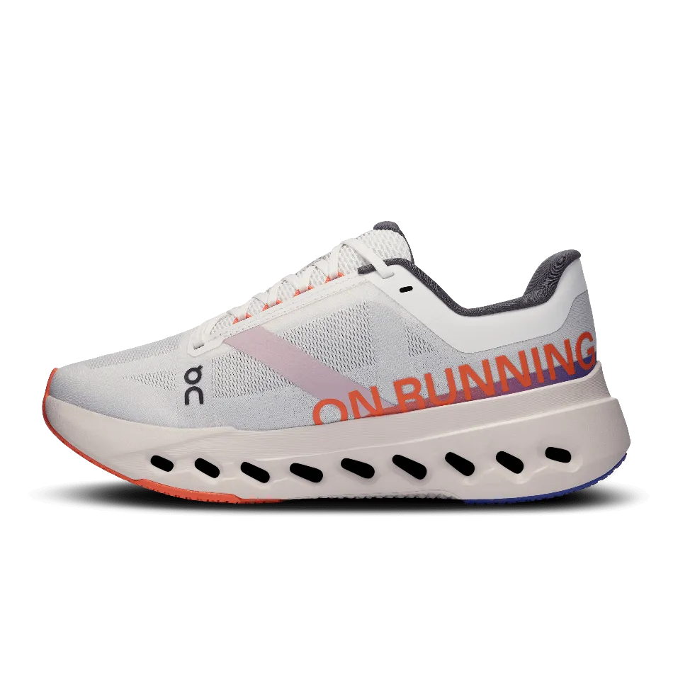 On Cloudsurfer Next Women's Running Shoes in White Flame AW24