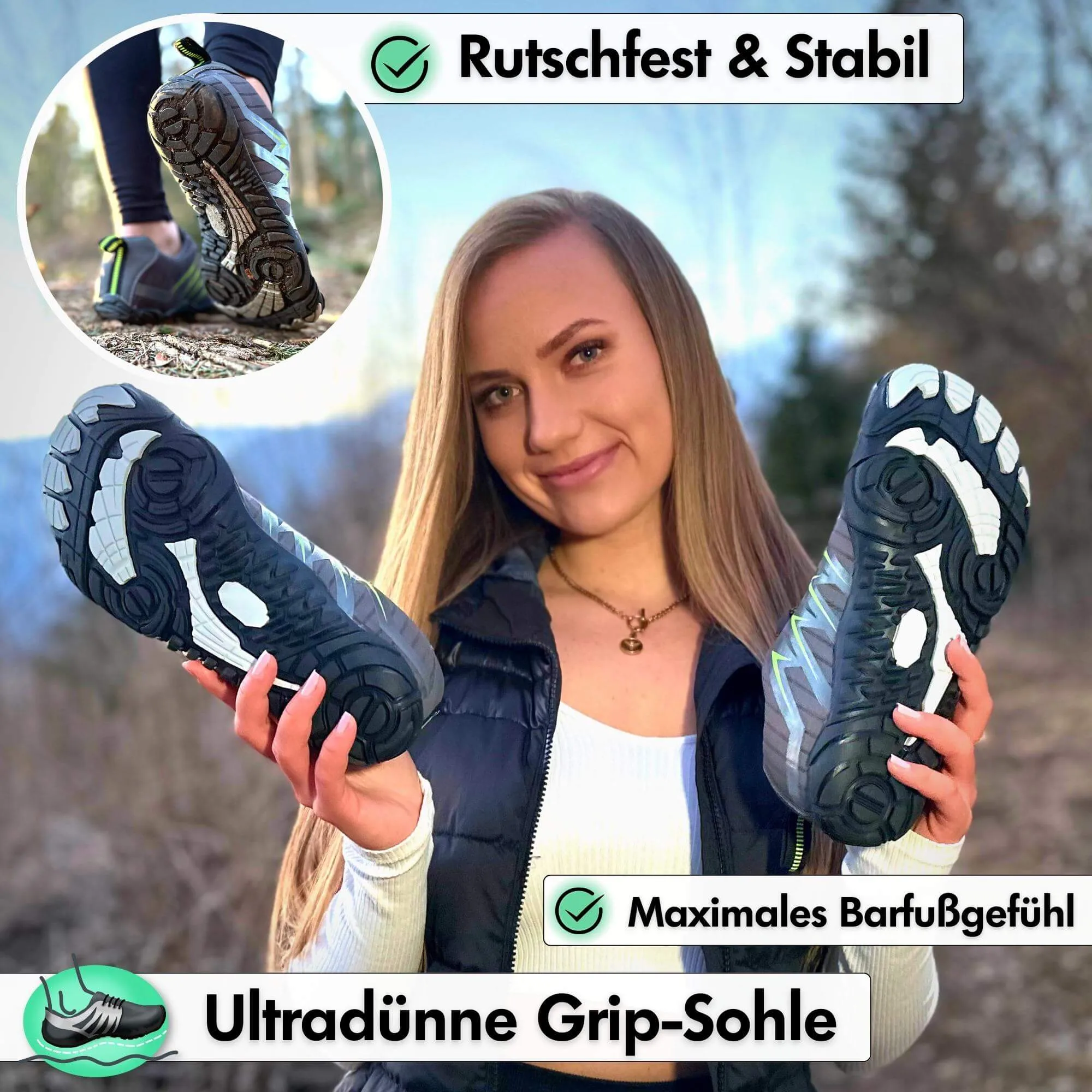 Outdoor-Fünf-Finger-Schuhe, Bergsteigen, atmungsaktive Wanderschuhe, Langlauf, Klettern, Laufen, Flussverfolgungsschuhe, Gesunde und Bequeme Barfußschuhe