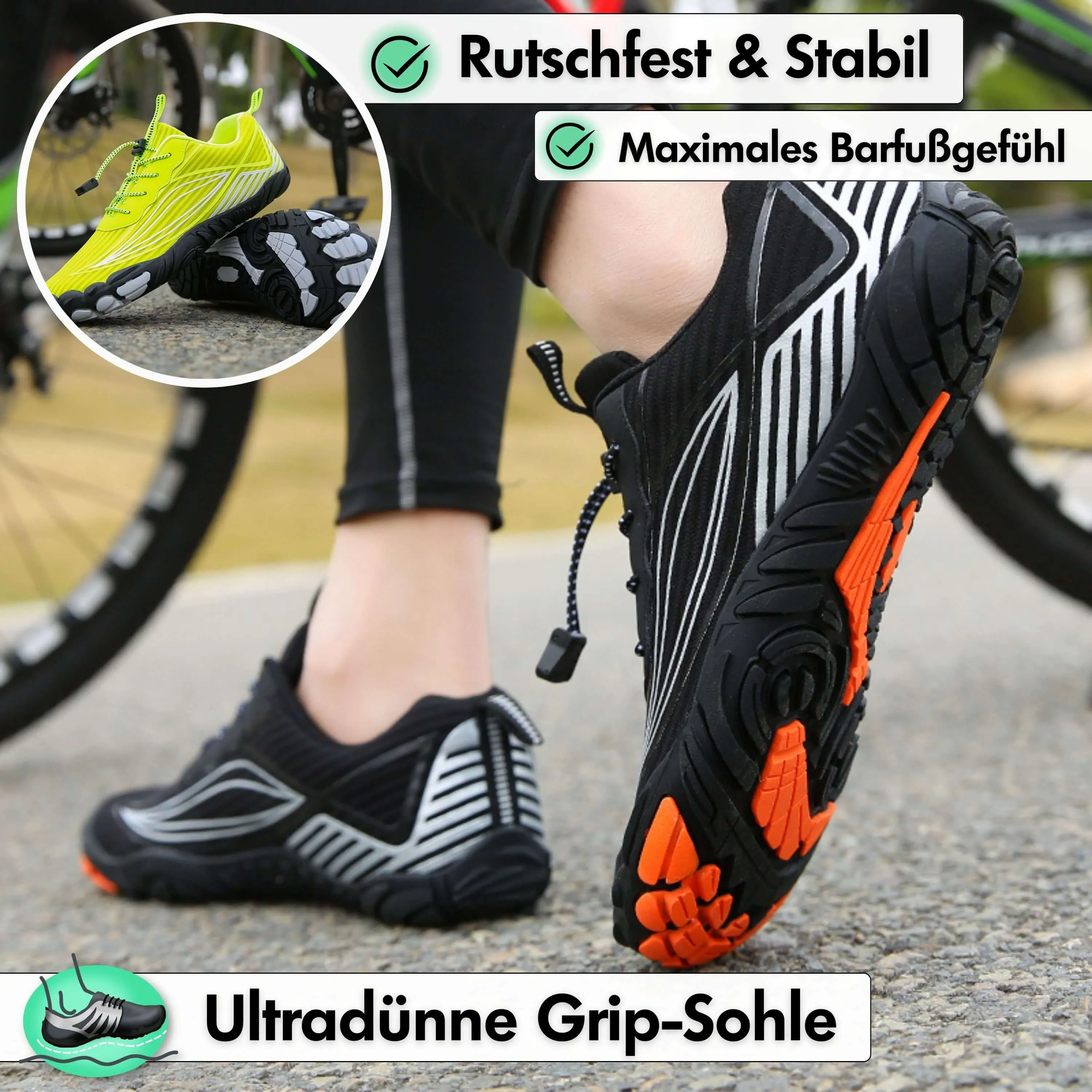 Outdoor-Fünf-Finger-Wander-Fitness-Sportschuhe, Flussverfolgung, neue Watschuhe, Barfußschuhe