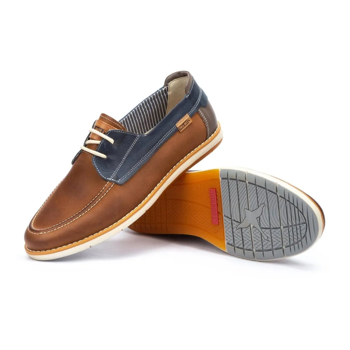 Pikolinos Jucar M4e-1035bfc1 Men's Boat Shoes In Brandy