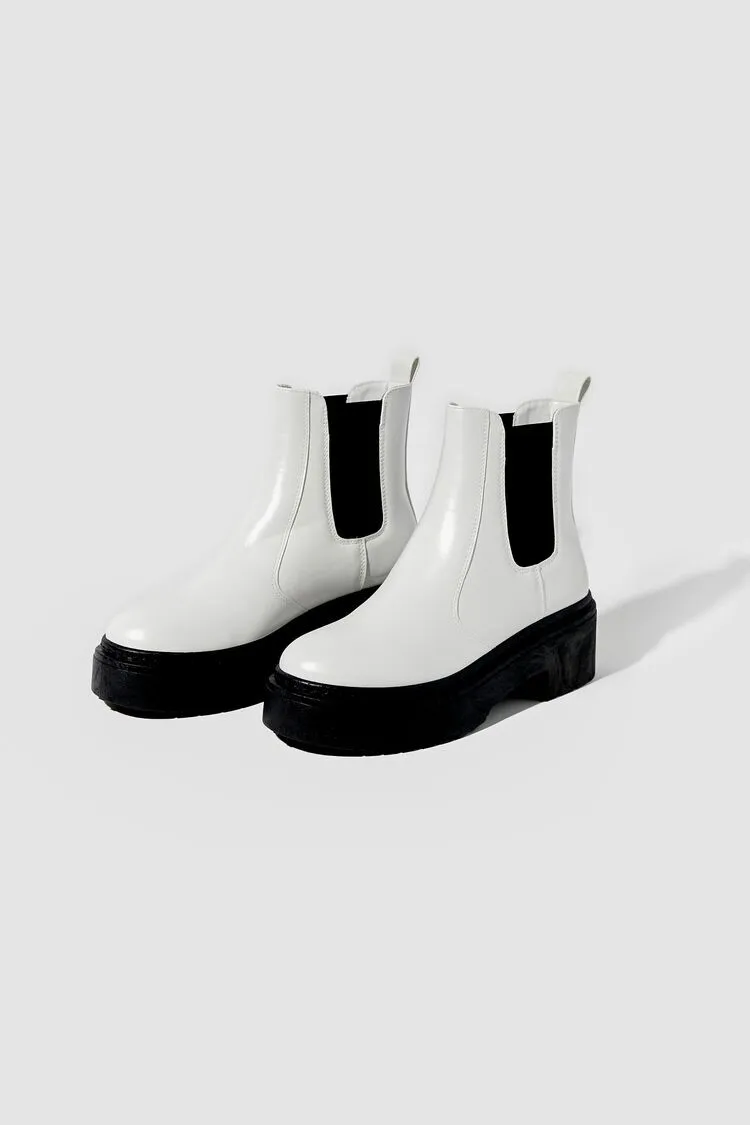 Platform Chelsea Boots