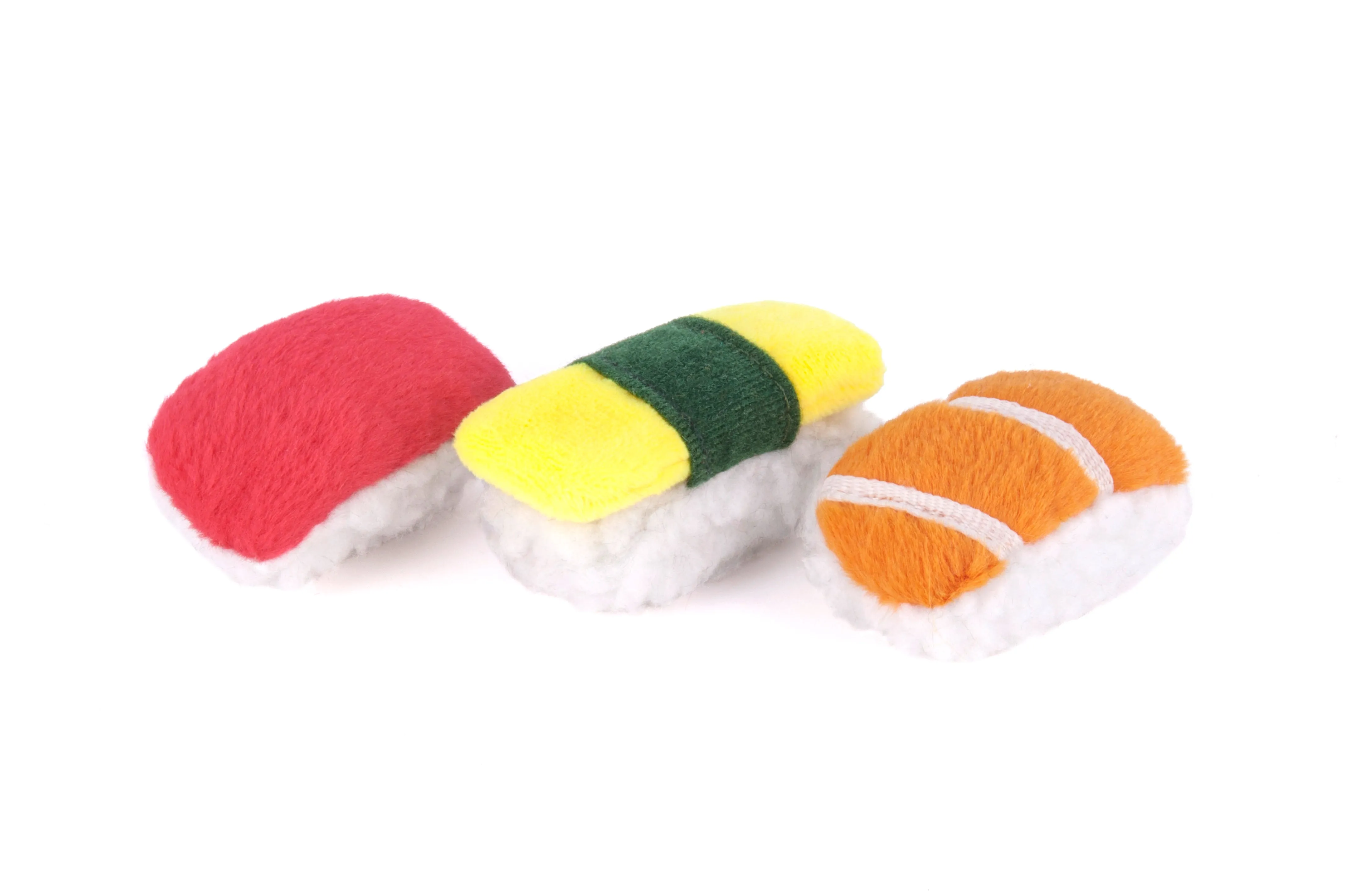 P.L.A.Y. Feline Frenzy Cat Toy Sassy Sushi Set of 3 Toy for Cats