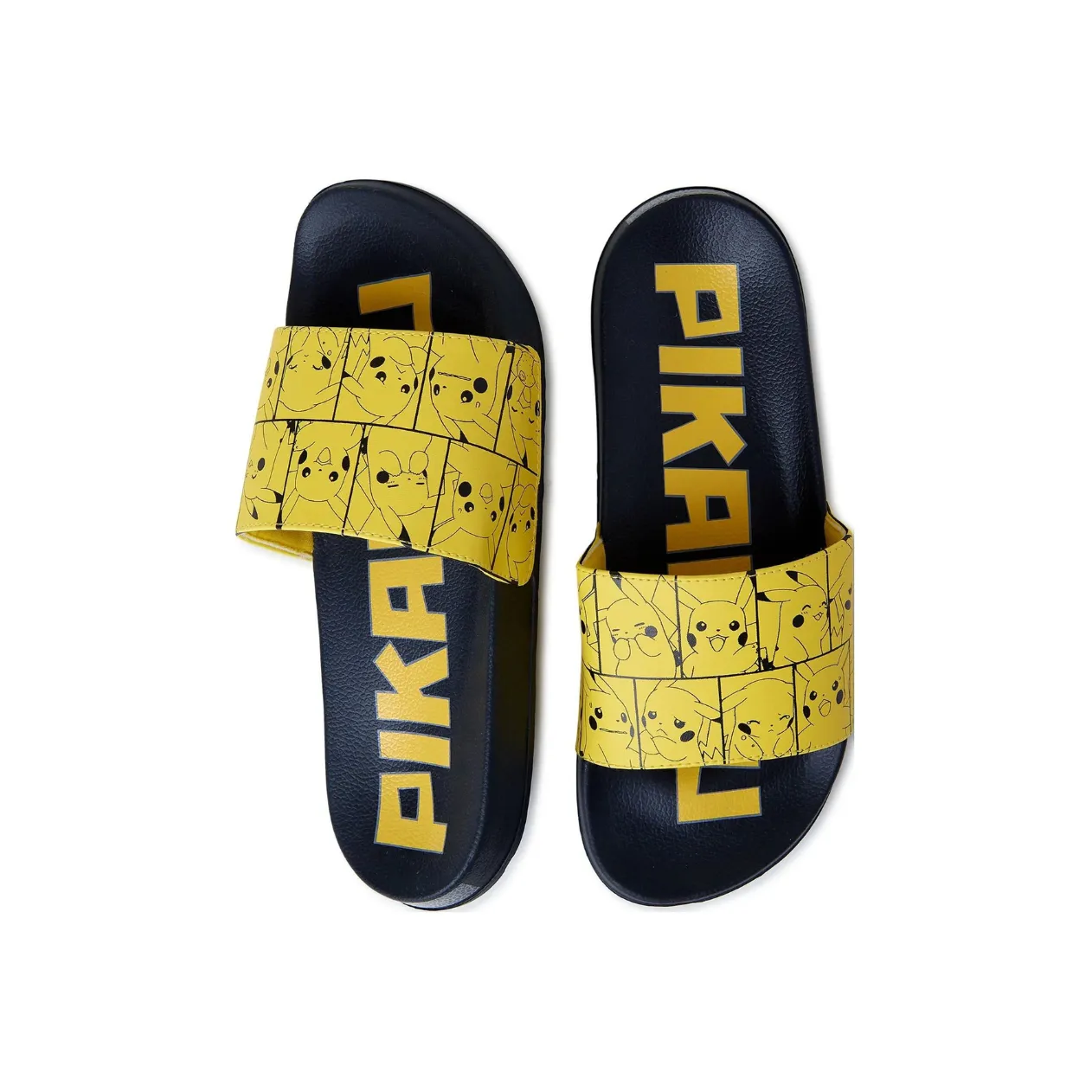 Pokemon Men's Pikachu Soccer Slide Sandal