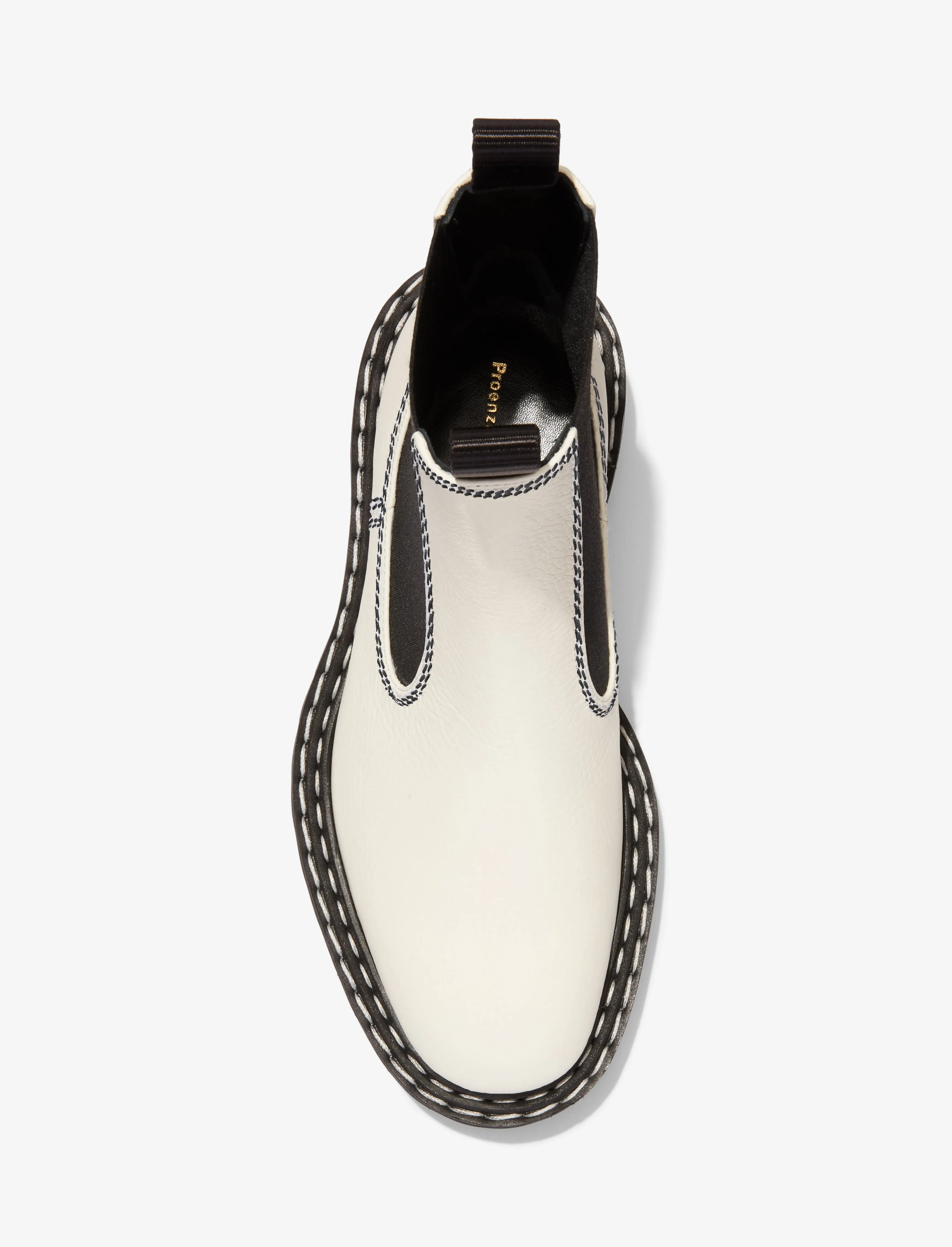 Proenza Schouler Lug Sole Chelsea Boots - White