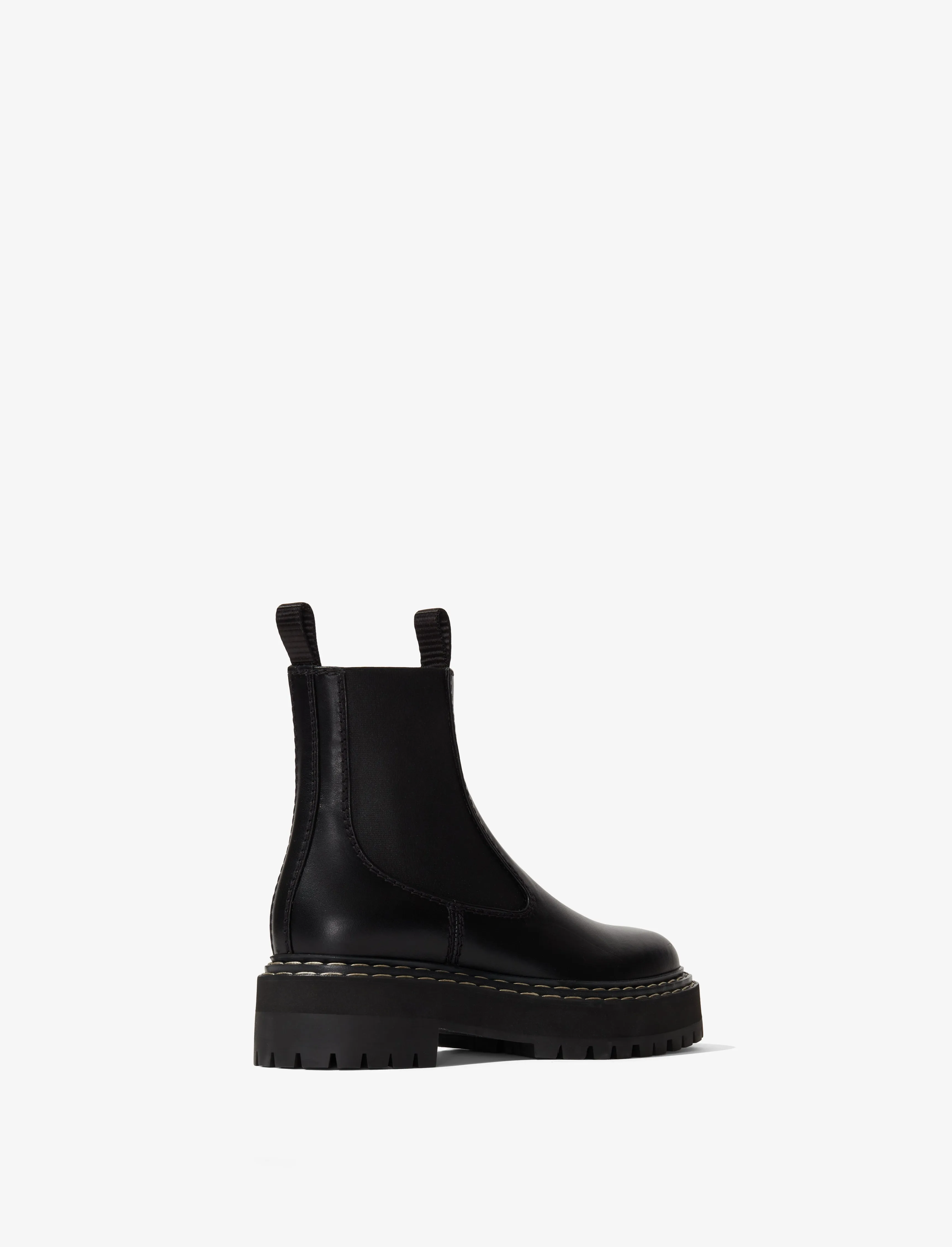 Proenza Schouler Lug Sole Platform Chelsea Boots - Black