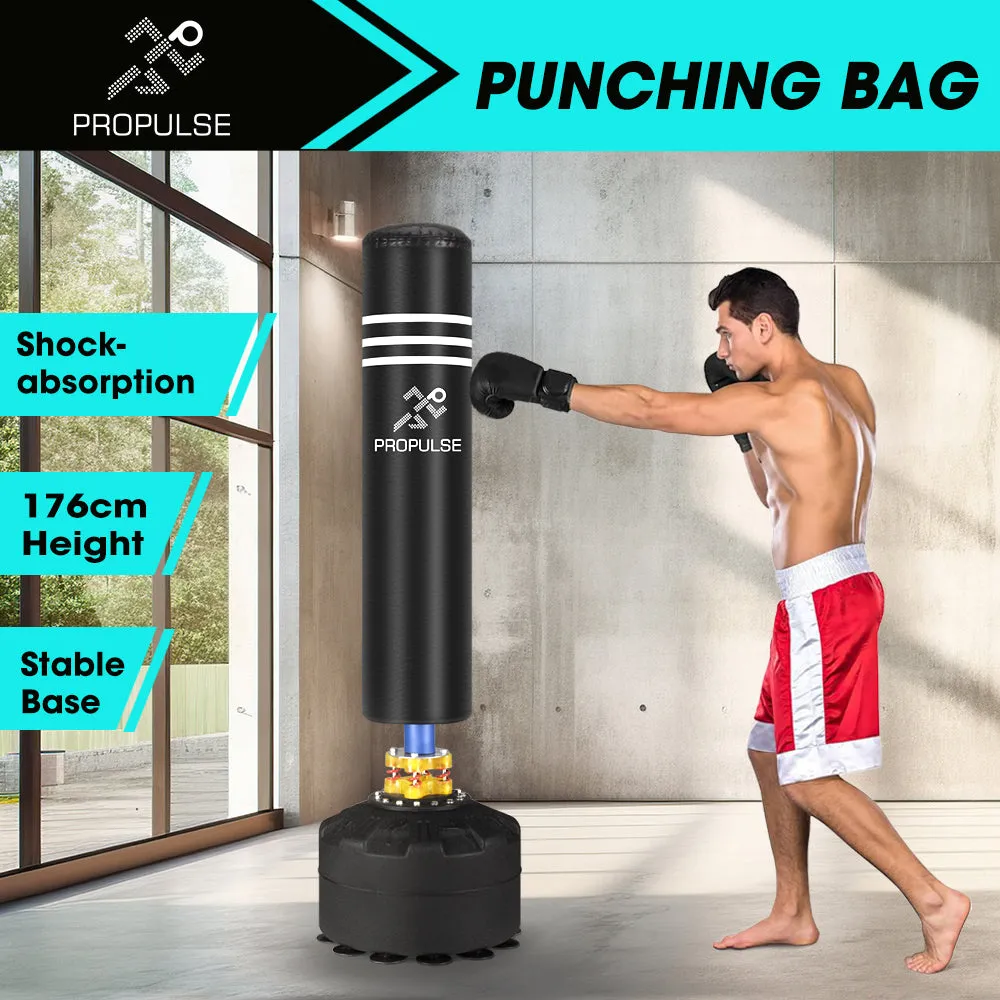 ProPulse Boxing Punching Bag Free Standing Speed Bag Adults Kick Training