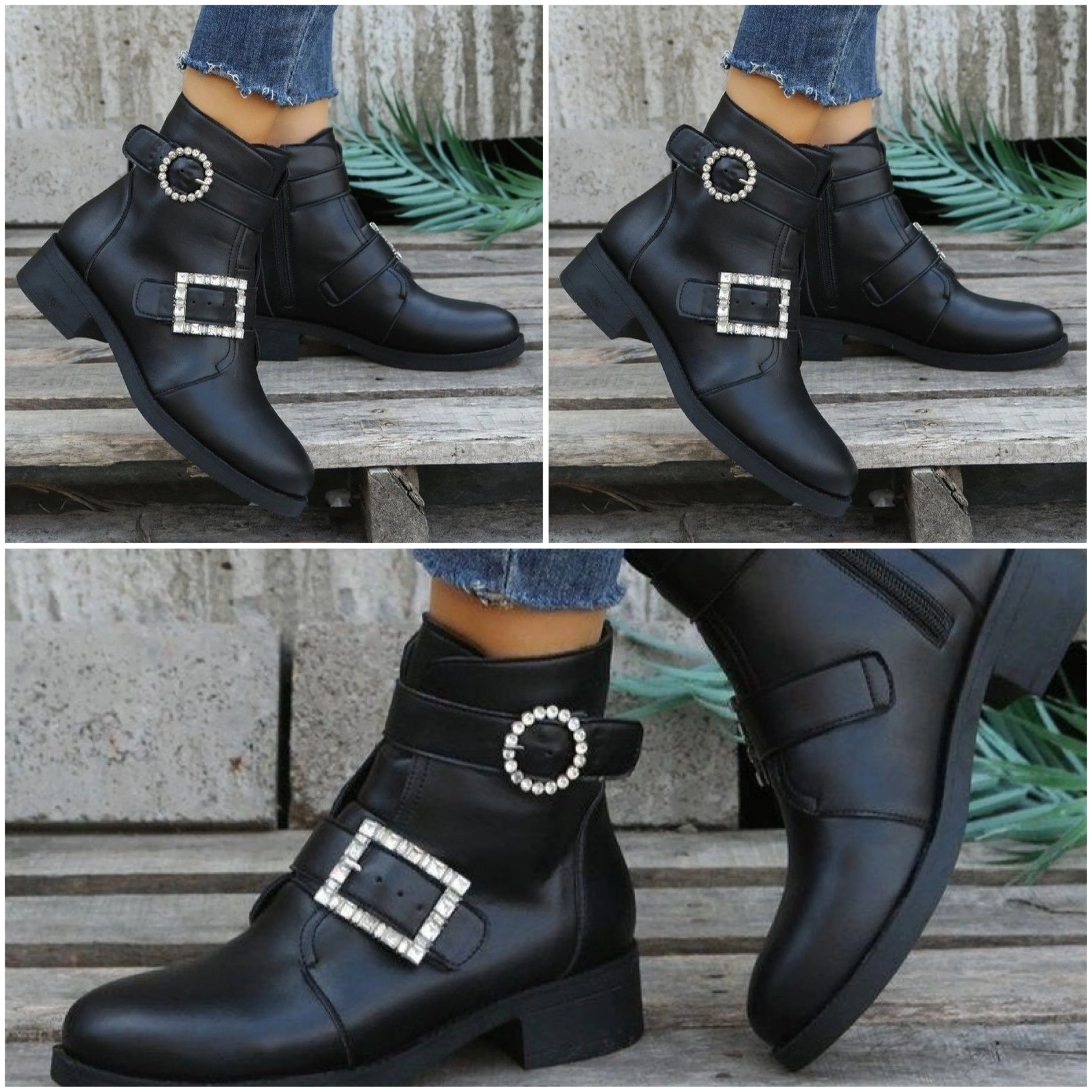 "Rebecca" Modische Chelsea Boots