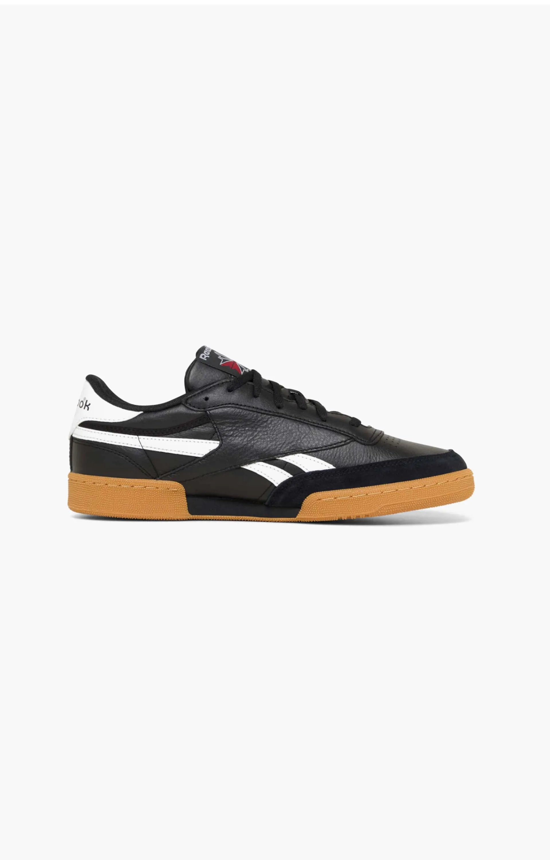 Reebok Club C Revenge Shoe, Black/White/Gum