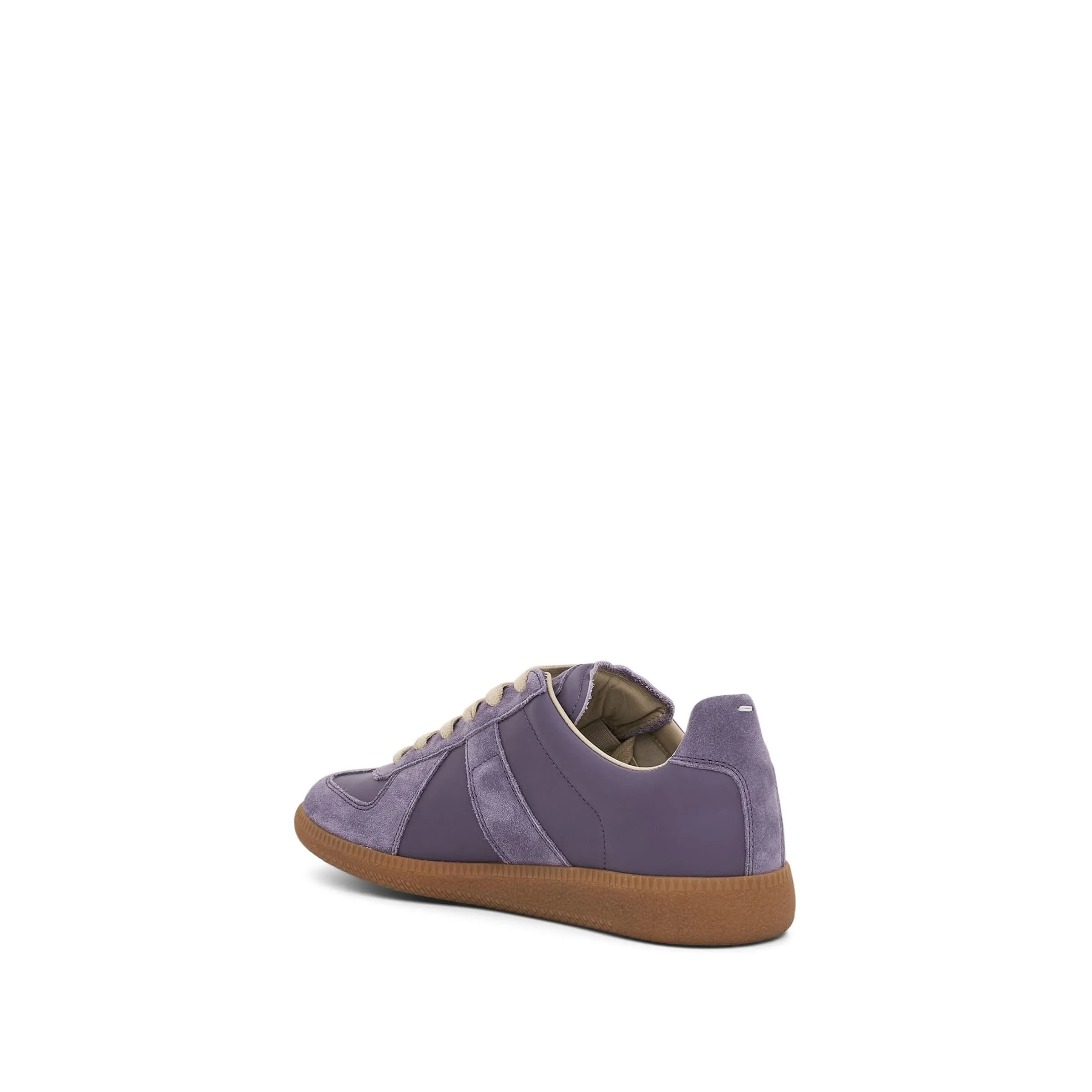 Replica Leather Sneakers in Wisteria