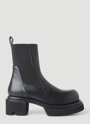 Rick Owens Platform Chelsea Boots