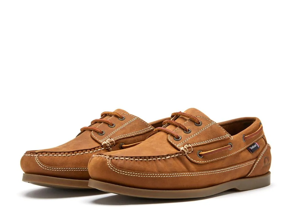 Rockwell G2 Leather Boat Shoes - Walnut