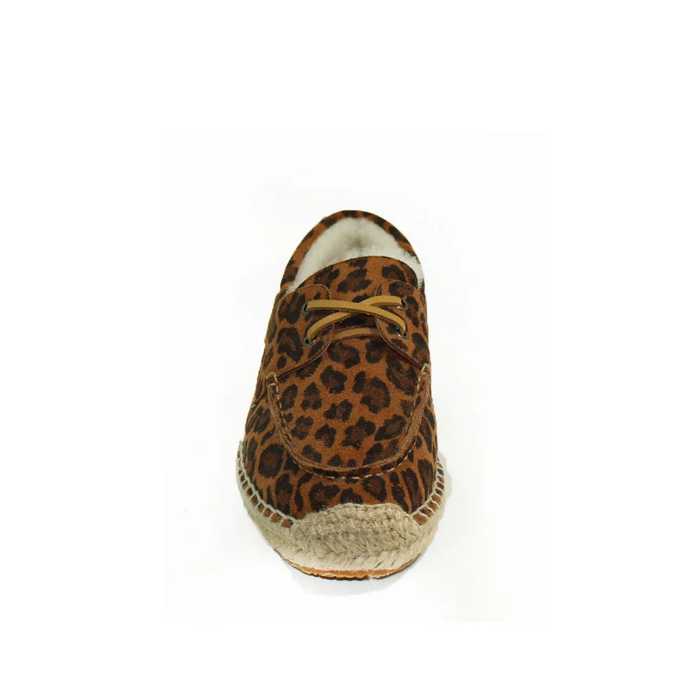 Safari Wool Boat Shoes for Him - Leo