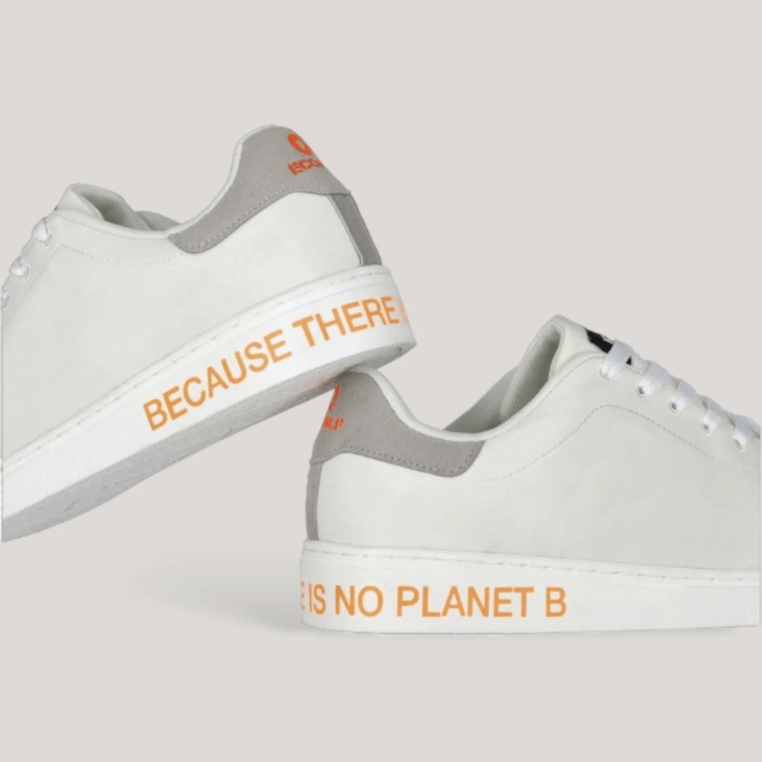 Sandford 'Planet B' Fabric Sneakers - Off White | Men's