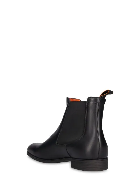 Santoni   Detoxify leather Chelsea boots 