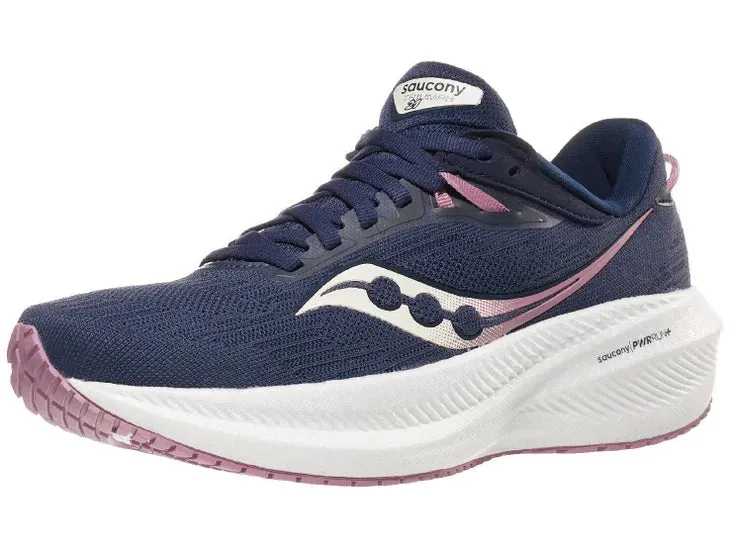 Saucony | Triumph 21 | Women's | Navy/Orchid