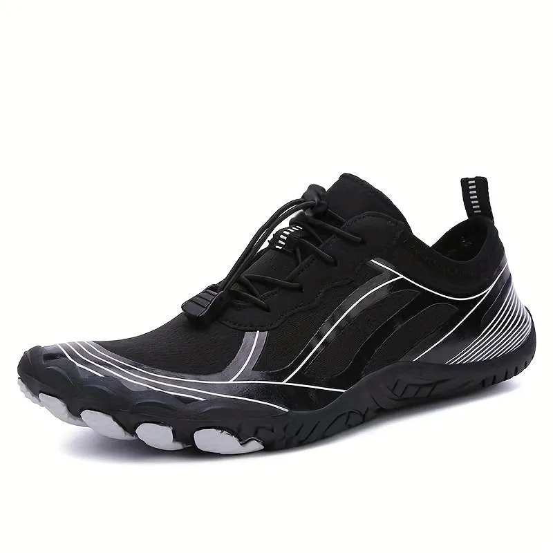 Schnell trocknende Unisex-Barfußschuhe für Damen, leicht, verstellbarer Klettverschluss, Wandern, Fitness, Schwimmen, Wasserschuhe