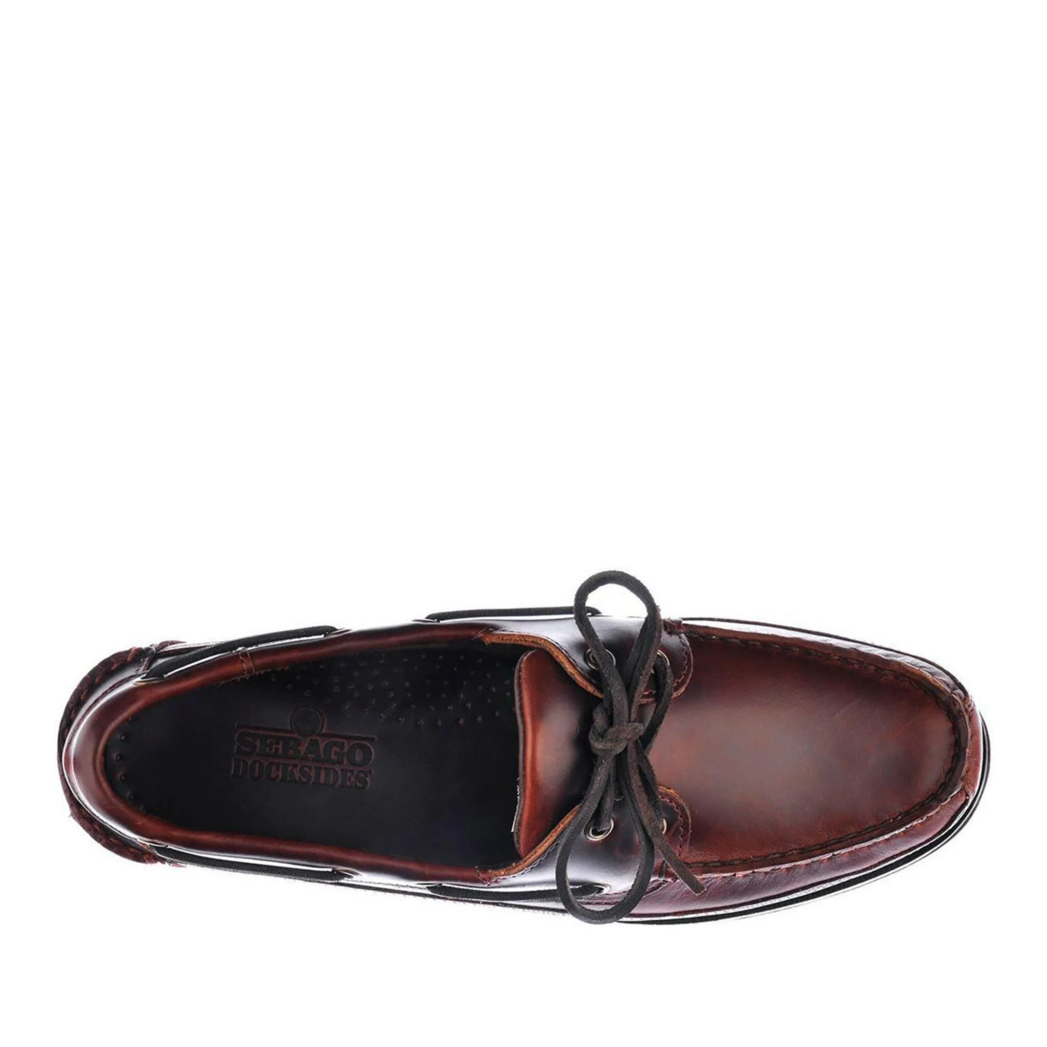 Sebago Mens Schooner Waxed Boat Shoe