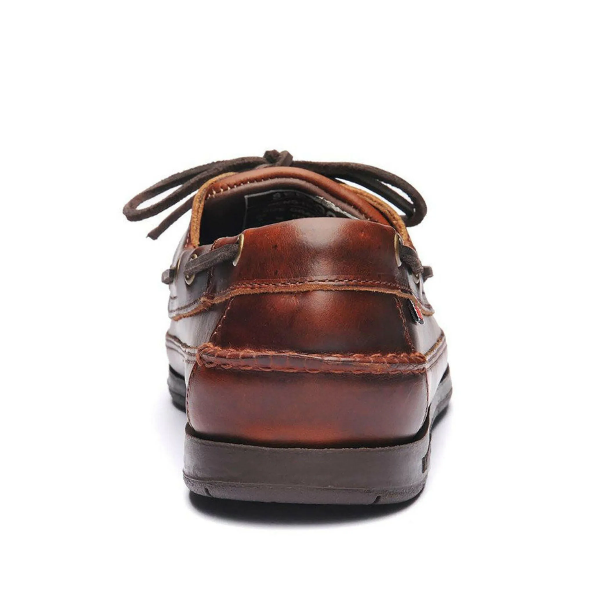 Sebago Mens Schooner Waxed Boat Shoe