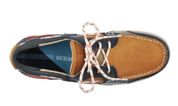 Sebago - Triton Legacy - Blue Navy, Cognac, Red