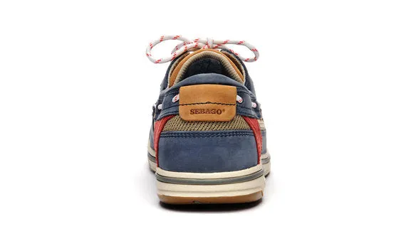 Sebago - Triton Legacy - Blue Navy, Cognac, Red