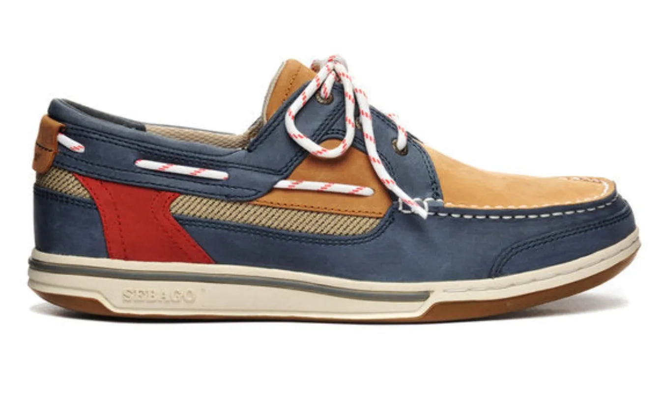 Sebago - Triton Legacy - Blue Navy, Cognac, Red