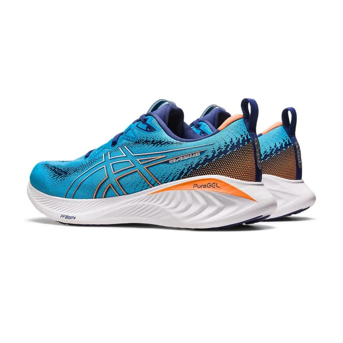 Shoes Asics Gel Cumulus 25 Blue Orange