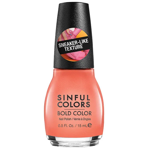 SINFULCOLORS - Sporty Brights Bold Color Nail Polish Warning 2681 - 0.5 fl oz (15 ml)