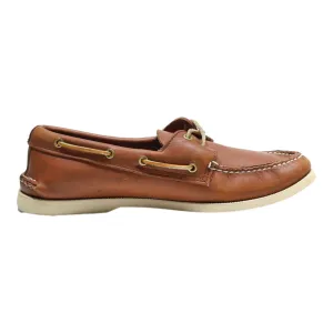 SPERRY Boat Shoes Brown Leather Mens UK 11