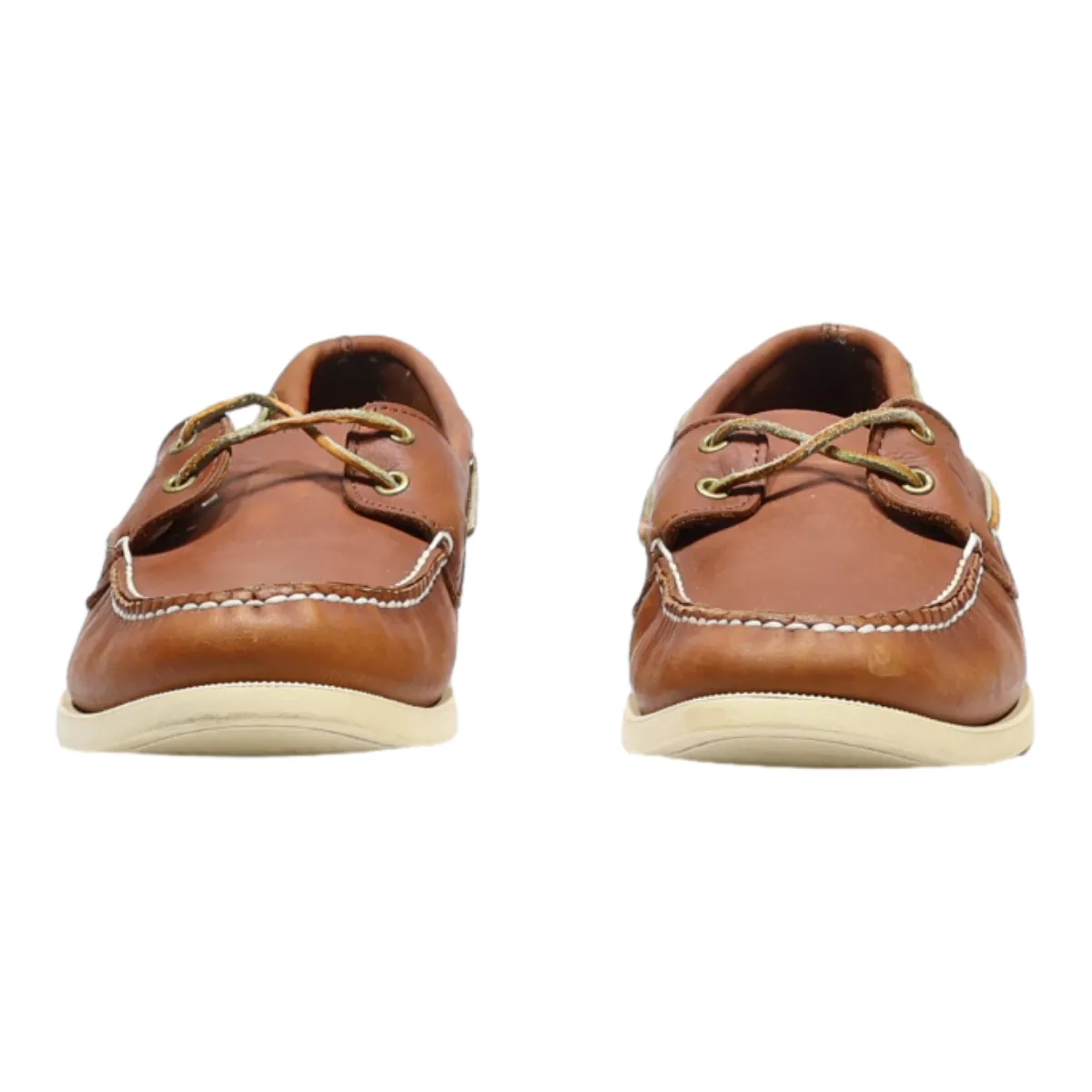 SPERRY Boat Shoes Brown Leather Mens UK 11