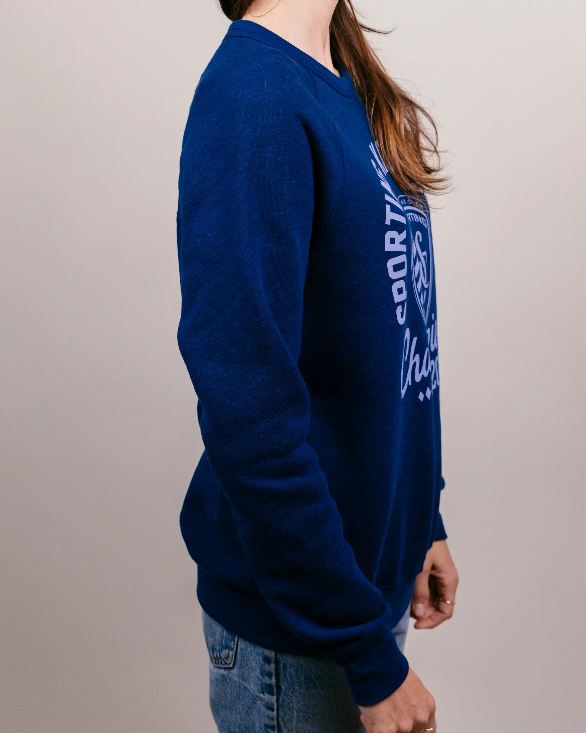 Sporting KC 2013 Championship Navy Crewneck