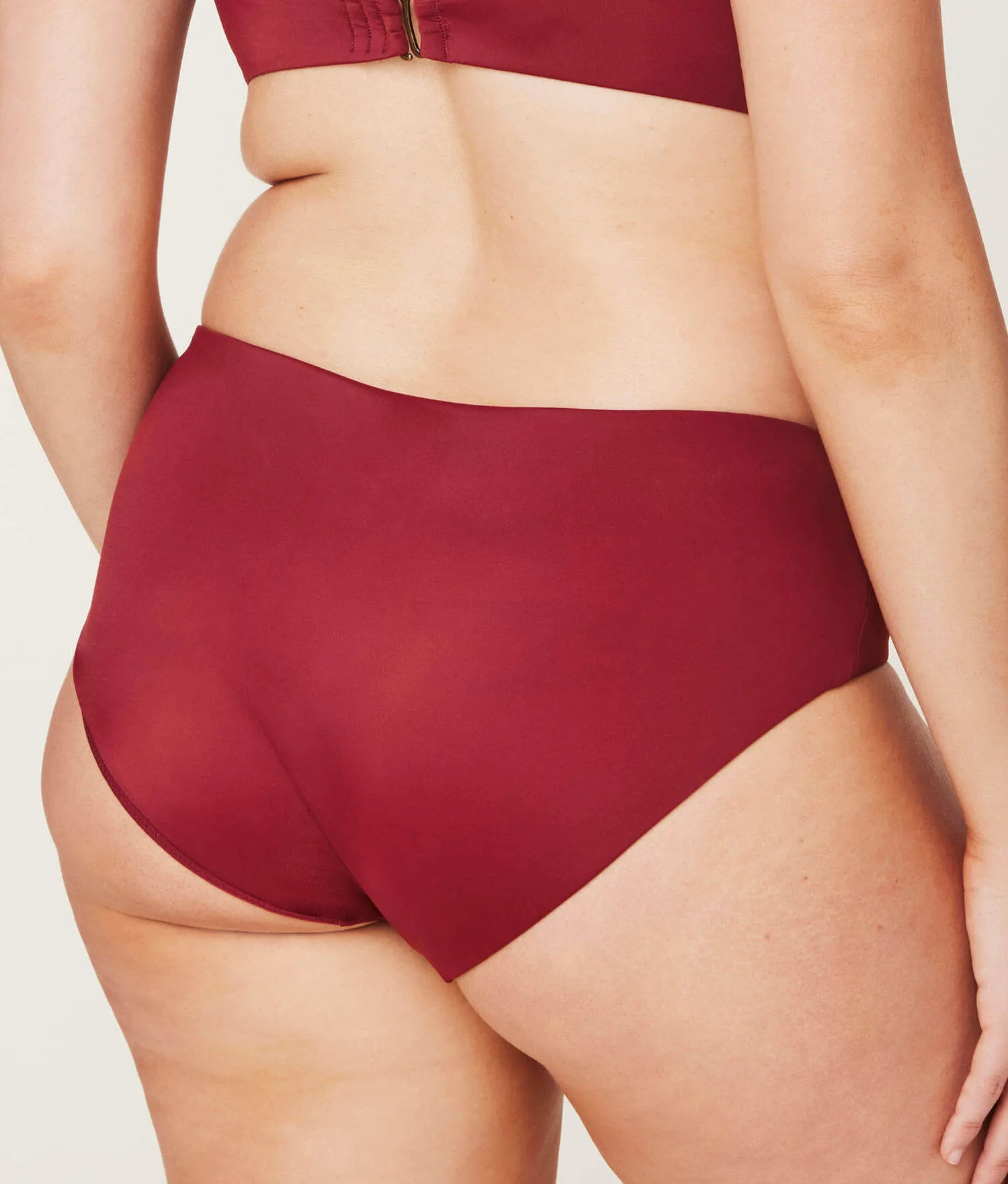 The Hipster Bikini Bottom - Eco Nylon - Truffle (Archive)