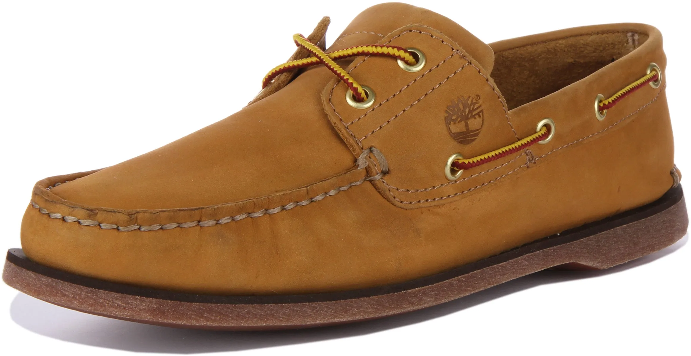 Timberland A5X8W Classic Boat Shoes In Wheat For Men