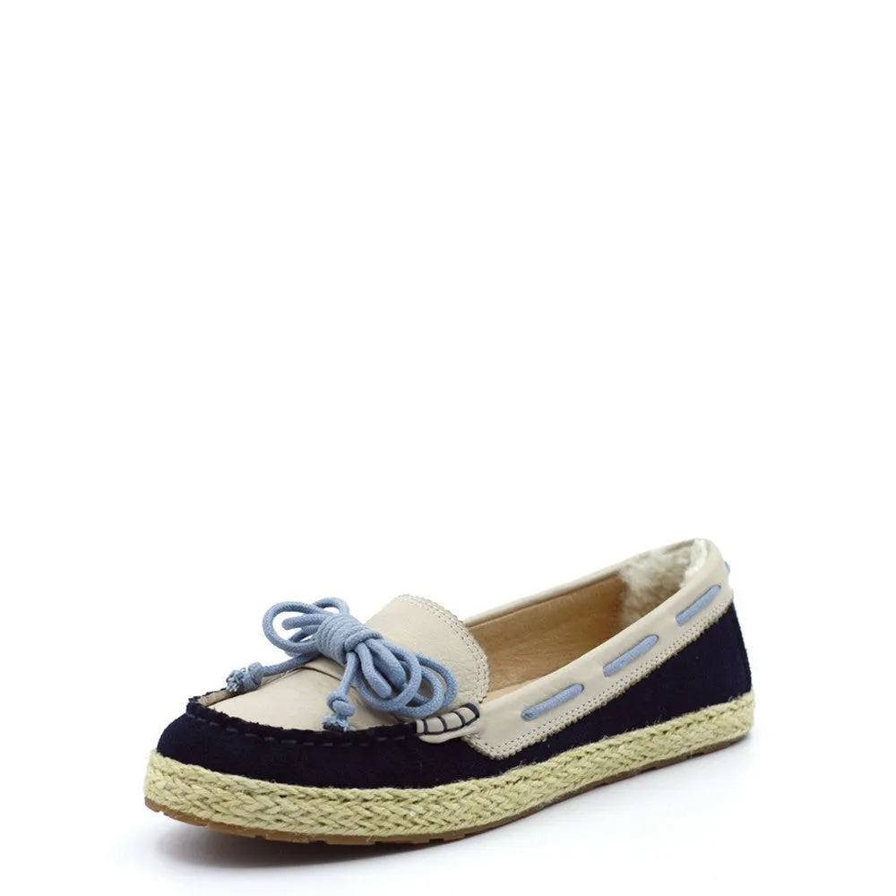 Trinity Knot Boat Shoes - Blue