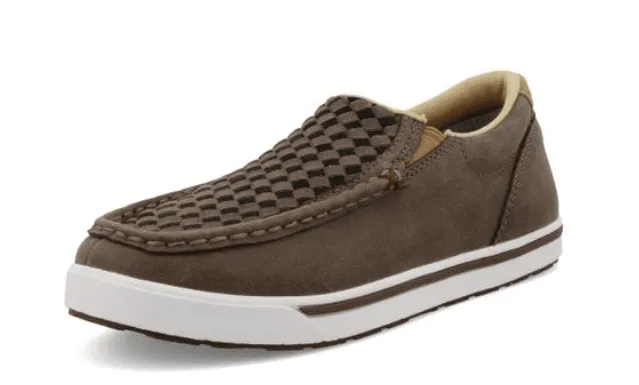 Twisted X Kid's Slip-On Kicks Taupe / Grey / Black YCA0015