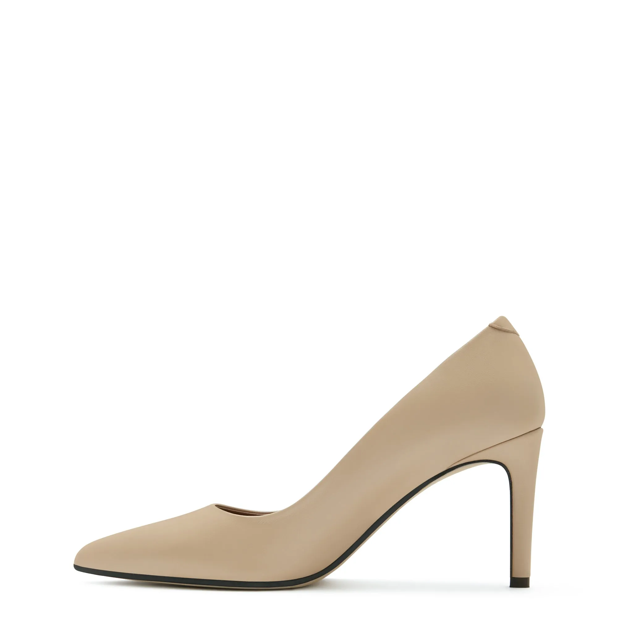 Vendôme Lianne beige calfskin leather pumps