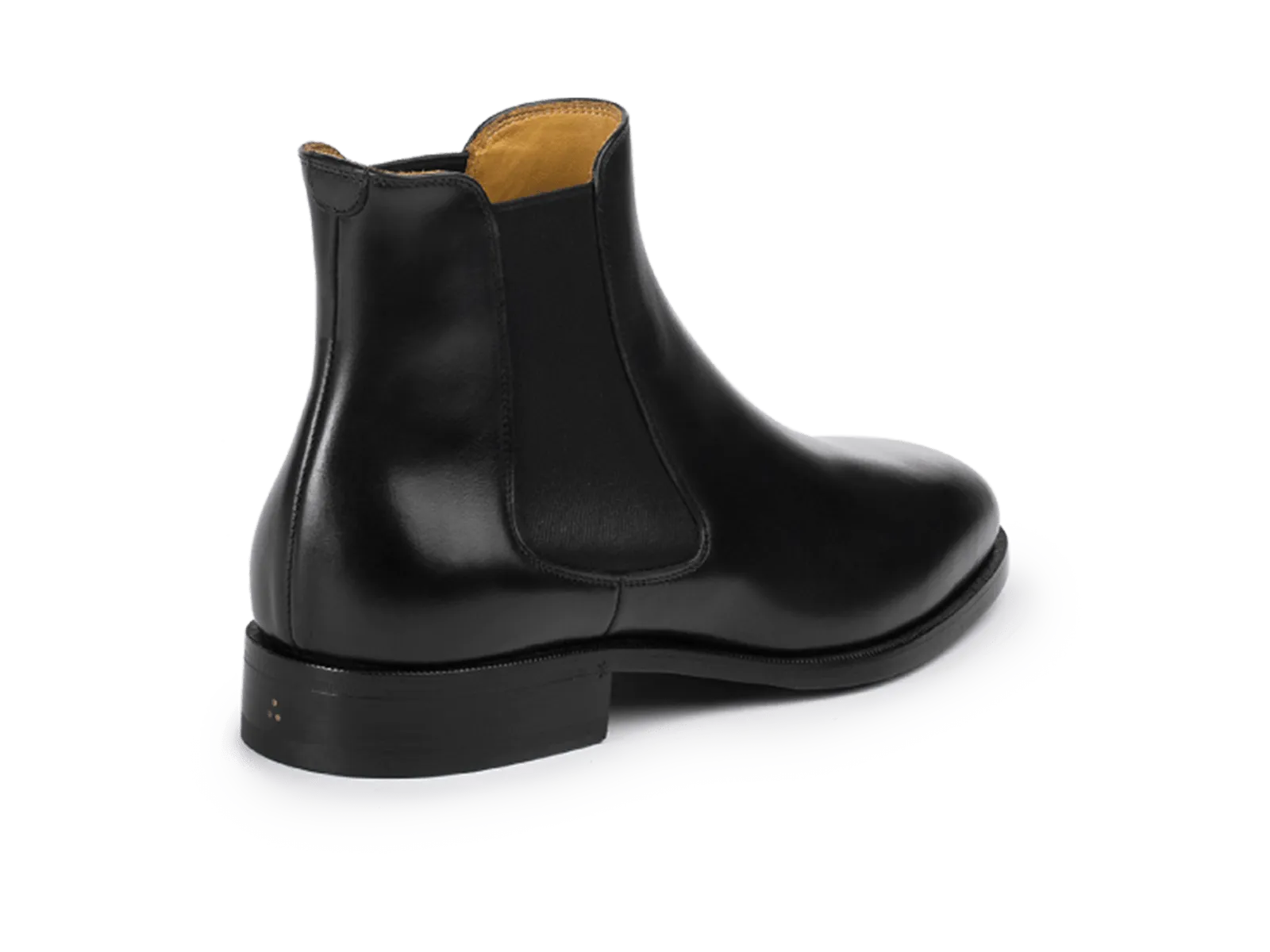 Wall Boots in Black Noble Calf