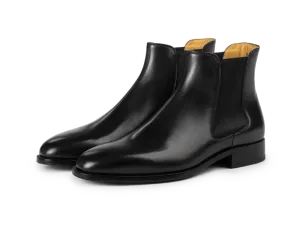 Wall Boots in Black Noble Calf