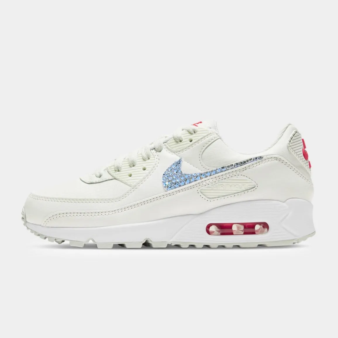 Warehouse SALE Air Max 90 Women (Off White/ Red)