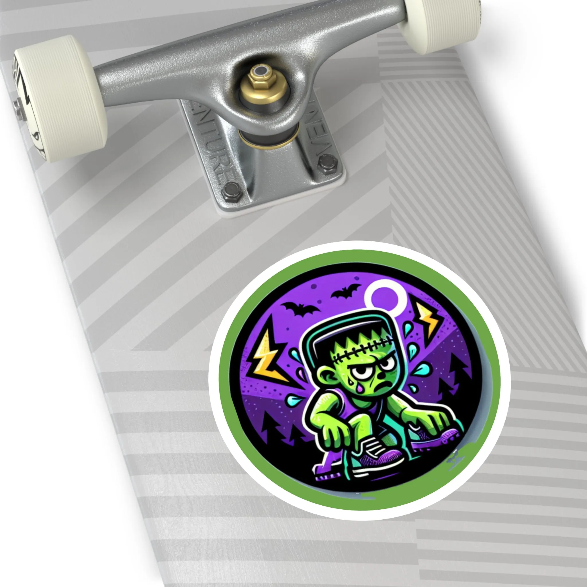 Water-Resistant Frankenstein Stickers for Triathlon Gear – Durable and High-Quality Designs to Personalize Your Equipment