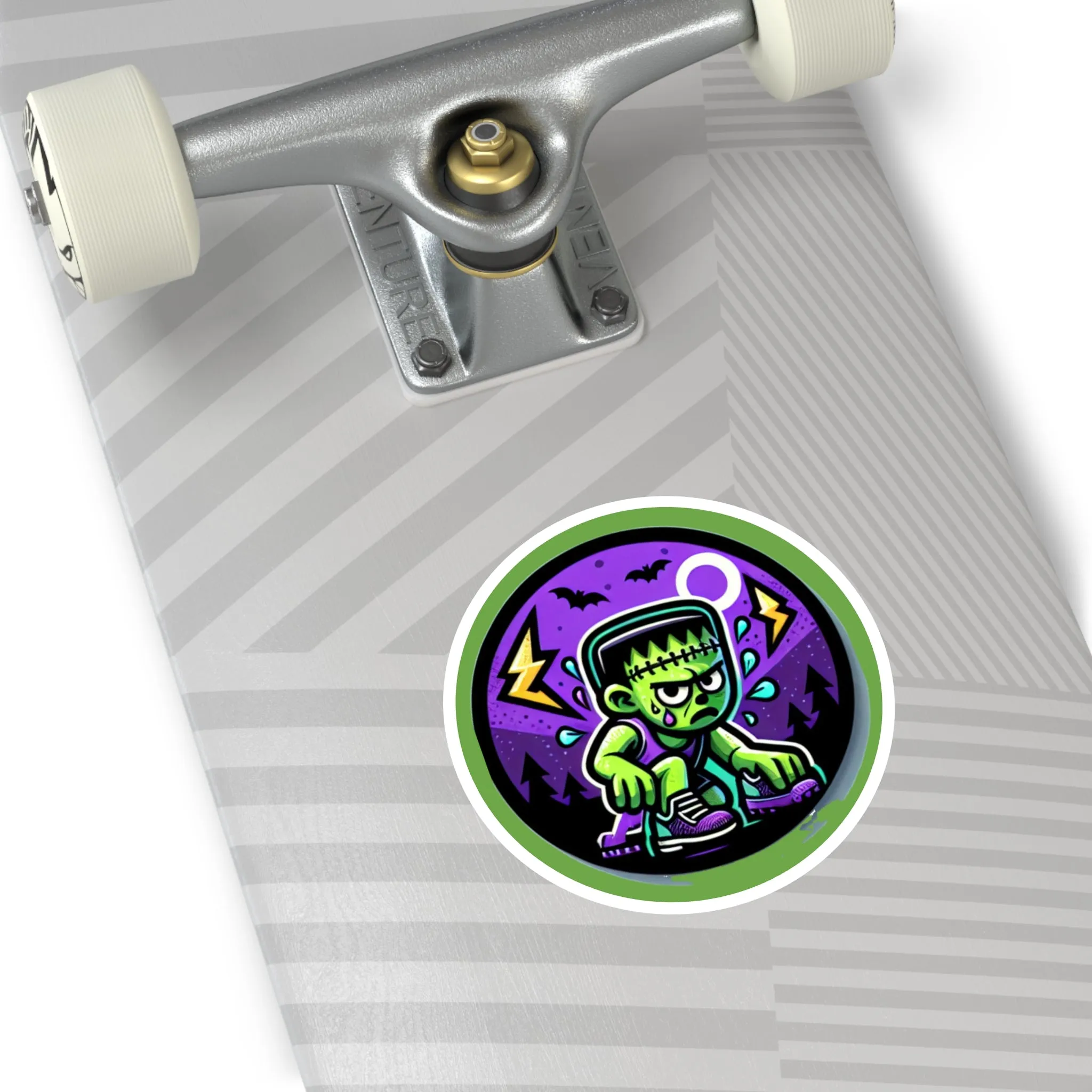 Water-Resistant Frankenstein Stickers for Triathlon Gear – Durable and High-Quality Designs to Personalize Your Equipment