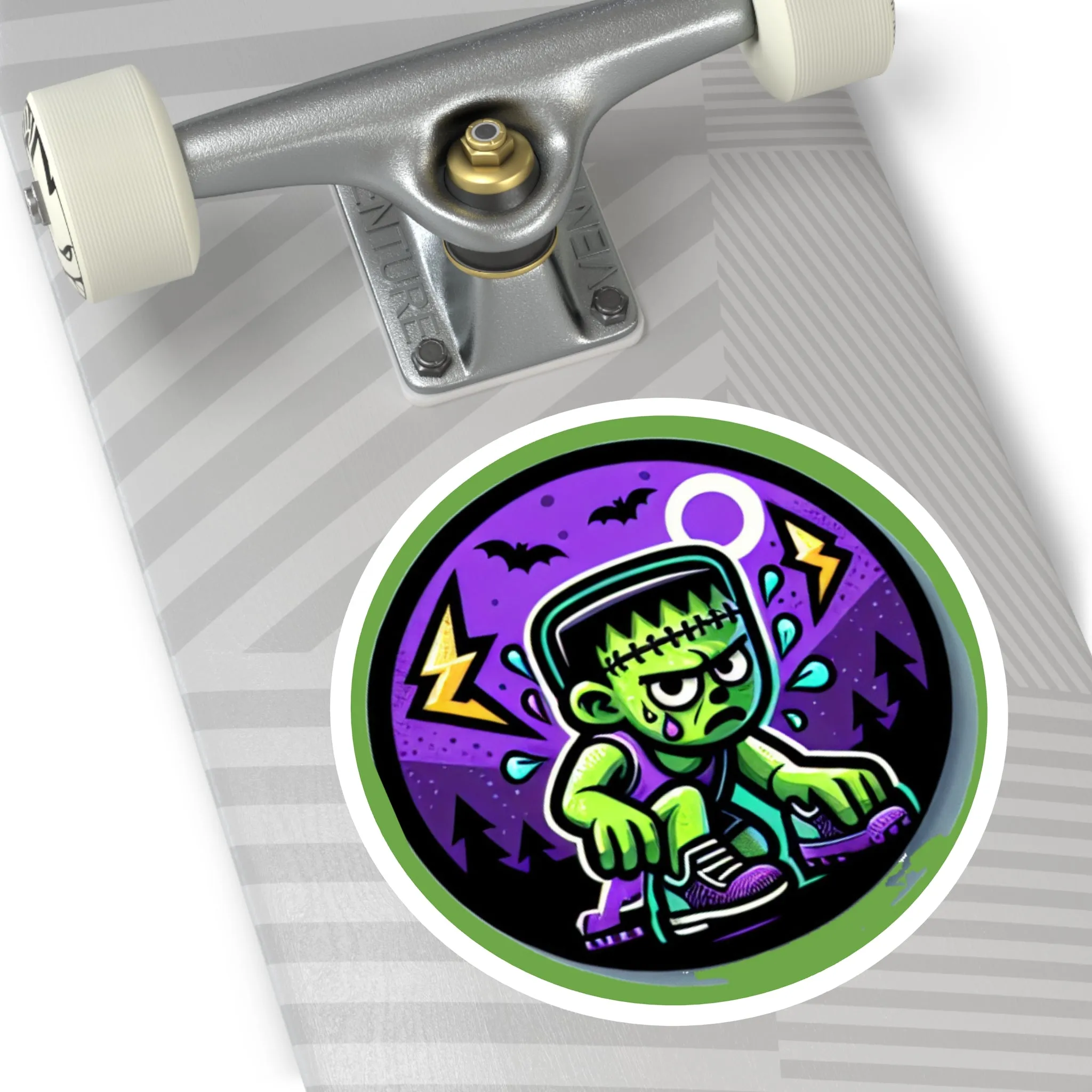 Water-Resistant Frankenstein Stickers for Triathlon Gear – Durable and High-Quality Designs to Personalize Your Equipment