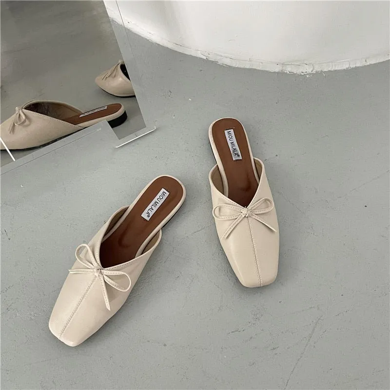 Women Casual Flats  Spring Autumn Comfortable Soft Boat Shoes Loafers Ballerina Shallow Round Toe Ballet Flat Shoes