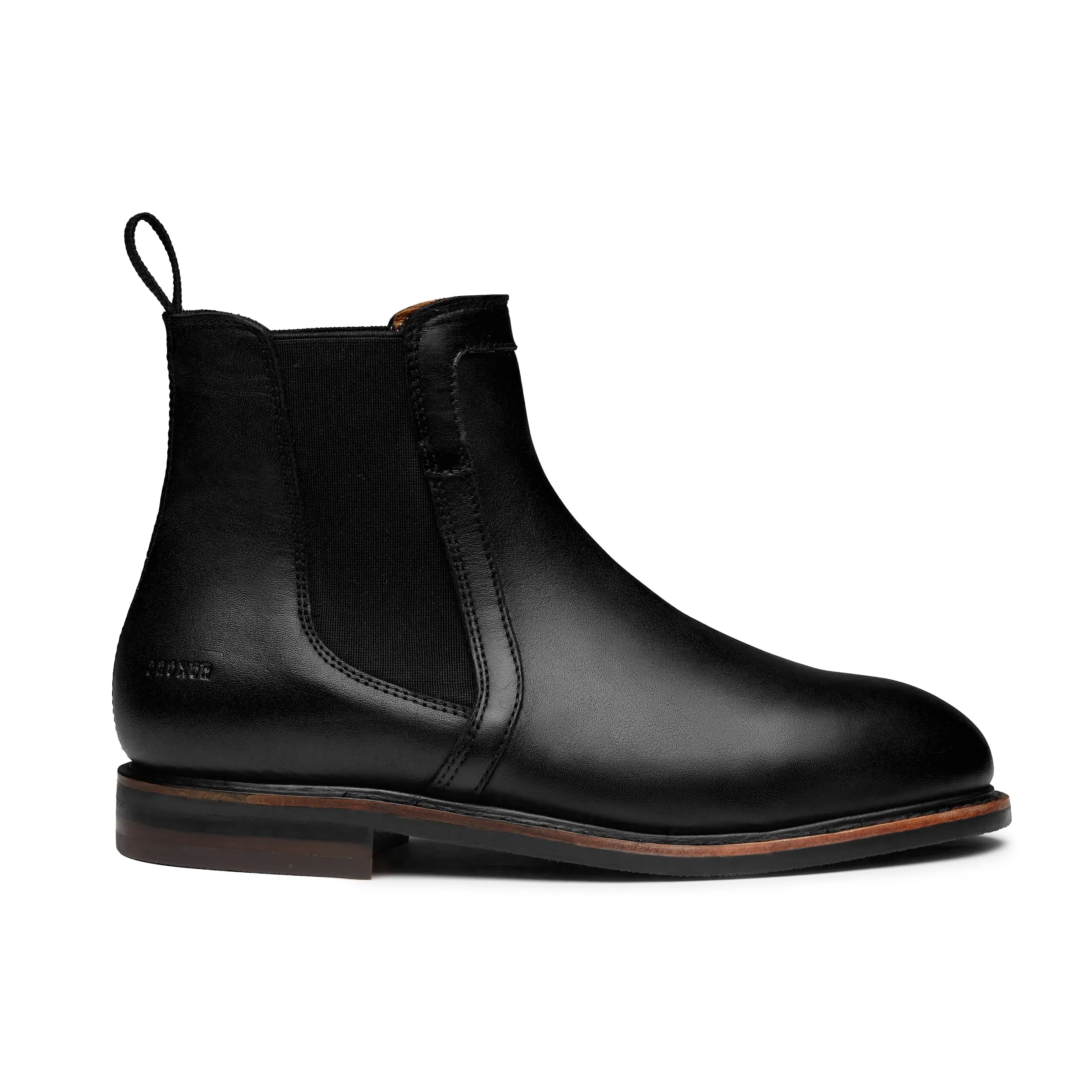 WOMEN STEEL TOE CHELSEA BOOT ICON BLACK