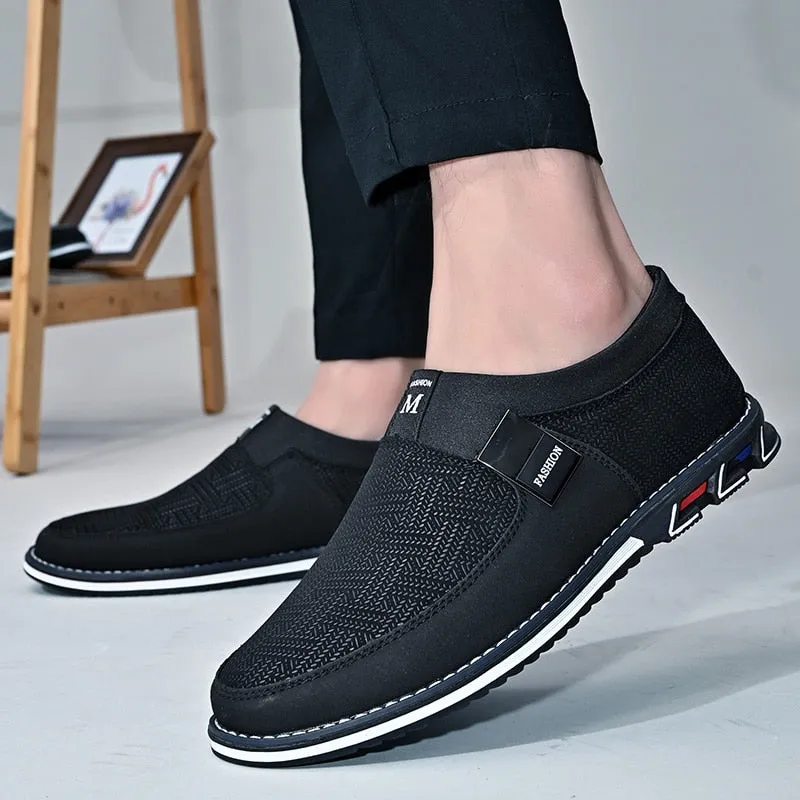 xiangtuibao New Luxury Brand Men's Leather Casual Shoes High Quality Wedding Dress Shoes Fashion Soft Breathable Boat Shoes Big Size 48